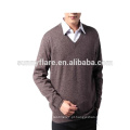 Camisola casual de cashmere V Neck de alta qualidade